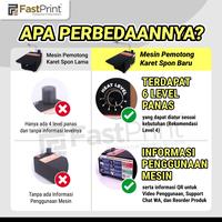 Gambar Alat pemotong karet stempel flash dari FastPrint Jakarta undefined 3 Tokopedia