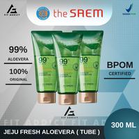 Gambar The SAEM Jeju Fresh Aloe Soothing Gel 99% 300 ml 300ml TUBE - [ BPOM ] - JAR 300 ML dari Fit Addict undefined 1 Tokopedia