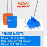 Gambar Pengki Sampah Plastik Cidukan Pengki Kantor Hotel Serokan Lipat Sampah - PENGKI NARITA, NON PACKING dari KENZO HOUSEWARE undefined 4 Tokopedia