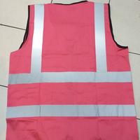 Gambar Rompi safety drill pink/rompi berkualitas dari DUNIA SAFETY JAYA undefined 2 Tokopedia