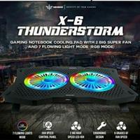 Gambar NYK Thunderstorm X 6 Gaming Notebook Cooling Fan Pad X6 dari WIN ACC 78 undefined 3 Tokopedia