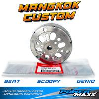 Gambar MANGKOK KAMPAS GANDA beat scoopy genio karbu fi esp custom kartel kopling kartel bubut racing modifikasi custom original ori anti getar gredeg power maxx powermaxx power max powermax - BeAT Karbu, Tidak Kartel dari Power Maxx undefined 1 Tokopedia