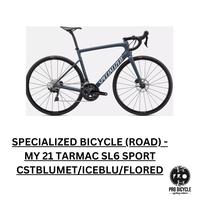 Gambar SPECIALIZED BICYCLE (ROAD) - MY 21 TARMAC SL6 SPORT CSTBLUMET/ICEBLU/F - 49 dari PROBICYCLE undefined 1 Tokopedia