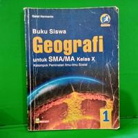Gambar Buku geografi untuk SMA kelas 1 X 10 kurikulum 2013 revisi yrama widya dari dafabookstore undefined 1 Tokopedia