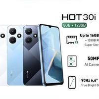 Gambar Infinix Hot 30i 8/128 Baru Garansi Resmi - Putih dari Miqfone undefined 2 Tokopedia
