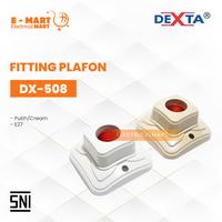 Gambar DEXTA Fitting Plafon DX-504K Oval Putih Cream MURAH SNI 1211 dari Electricalmart ID undefined 1 Tokopedia