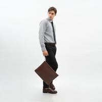 Gambar Houseofcuff Clutch Pria Tas Tangan Unisex Cokelat Model Polos Zipper dari House of Cuff undefined 5 Tokopedia