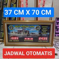 Gambar jam sholat digital masjid 7 segmen led jadwal sholat bergantian dari toko jam masjid toel undefined 1 Tokopedia