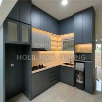 Gambar kitchen set minimalis hpl custom - kitchen set multiplek - kitchen set dari HOLIL HOME LIVING undefined 1 Tokopedia