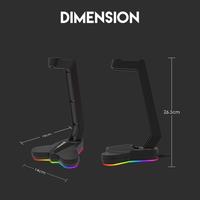 Gambar FANTECH AC3001S TOWER Headset Stand - RED dari GGSTORESBY undefined 3 Tokopedia