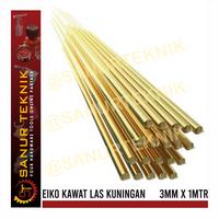 Gambar Brass Welding Rod / Kawat Las Kuningan 3mm x 1mtr 3 mm x 1 meter - 5 PC / 5 BATANG dari Sanur Teknik undefined 5 Tokopedia