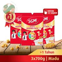 Gambar Paket 3 - SGM EKSPLOR ISOPRO SOY 1+ - Madu - 3 x 700 gram dari Online Susu undefined 1 Tokopedia