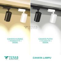 Gambar Lampu sorot rel track led light 15w Spotlight rel 15 Watt - Hitam, White dari TERAS ELEKTRIK undefined 3 Tokopedia