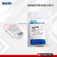 Gambar Connector RJ45 Cat 5e BELDEN ORIGINAL | Konektor RJ-45 Cat5 Cat 5 dari MXKomputer_NEW undefined 1 Tokopedia