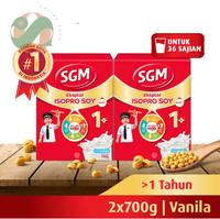 Gambar Paket 2 - SGM EKSPLOR ISOPRO SOY 1+ - Vanilla - 2 x 700 gram dari Online Susu undefined 1 Tokopedia