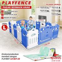 Gambar PAGAR BERMAIN ANAK PLAY FENCE MONKEY BLUE - M1205B ( S ) dari Sinar Arjuna Abadi undefined 5 Tokopedia