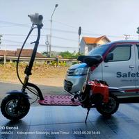 Gambar Goped otoped skuter mesin 2 tak pabrikan dari Agus adhyasta motor mini undefined 4 Tokopedia