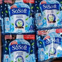 Gambar Deterjen Cair Konsentrat SoSoft Promo 1 Renceng Isi 16 Sachet × 80Ml - Aroma Nature Fresh dari Toko Prawoto undefined 3 Tokopedia