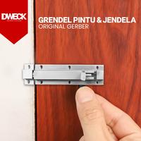 Gambar Grendel Pintu Jendel GERBER CX 200 Original Stainless Steel Full - 3 INCH dari Dweck Store undefined 1 Tokopedia