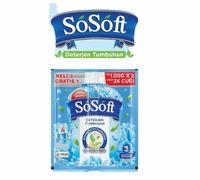 Gambar Deterjen Cair Konsentrat SoSoft Promo 1 Renceng Isi 16 Sachet × 80Ml - Aroma Nature Fresh dari Toko Prawoto undefined 2 Tokopedia