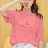 Gambar Dino Clothing - KAOS BALON/ TSHIRT / KAOS OVERSIZE WANITA / KAOS WANIT - Putih, S dari This is Dino undefined 1 Tokopedia
