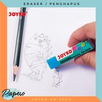 Gambar Eraser / Penghapus Panjang Warna Warni Joyko EB-30CO - Putih dari Papero Shop undefined 3 Tokopedia