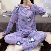 Gambar dealshop baju tidur dewasa lengan panjang celana panjang import - MILK UNGU dari dealshop17 undefined 4 Tokopedia
