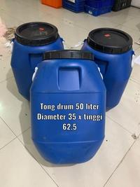 Gambar Tong drum Sampah 50liter biru bekas Tong Drum tempat sampah 50l dari Pusat Box Berkualitas undefined 4 Tokopedia