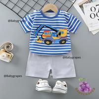 Gambar Setelan Anak Laki-laki dan Perempuan / Baju Bayi dan Anak Motif Lokal - Navy I You, (3) 1-2 Tahun dari Goji Baby Stuff undefined 5 Tokopedia