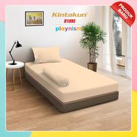 Gambar Kintakun Sprei Flat 100/120 Butter Cream Krem Polos Dluxe 30 cm - 120 x 200 dari Kamar Rumahku undefined 1 Tokopedia