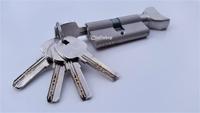 Gambar silinder kunci pintu besar 60mm komputer key bahan full kuningan tebal - normal dari ClafiShop undefined 4 Tokopedia