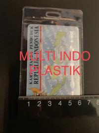 Gambar Cover ID Card/plastik ID tranparan 6.5 cm/plastik etoll/ dari Multi Indo Plastik undefined 3 Tokopedia