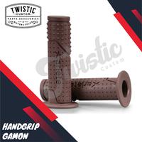 Gambar Handgrip Ariete Gamon Motor W175 XSR Benelli Vespa Aerox NMAX XMAX PCX - Smoke Gray dari TWISTIC CUSTOM undefined 3 Tokopedia