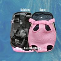 Gambar Gendongan Kucing Anjing Tas Gendong Pet Carrier Bag dari Lais Bali Pet shop undefined 3 Tokopedia