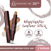 Gambar MADAME GIE HALOGRAPHIC 2-IN-1 HIGHLIGHTER & CONTOUR STICK - 01 starlight dari Mekar Cosmetic_NEW undefined 1 Tokopedia