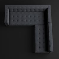 Gambar Guise - Sofa Set L Minimalis 3+2 letter ruang tamu | XIONCO - 01. FB• Black dari xionco undefined 5 Tokopedia