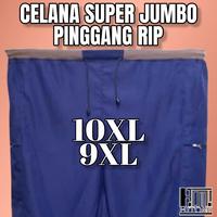 Gambar Celana Big Size RIP Jumbo Reguler Pinggang Karet XXL XXXL 5XL 6XL 7XL - XXL, Putih dari DEROUGRAS undefined 5 Tokopedia