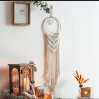 Gambar hiasan macrame dinding viral dari UmaymayShop undefined 2 Tokopedia