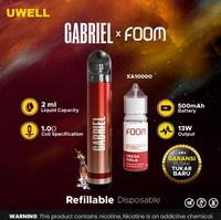 Gambar Uwell Gabriel Refillable Disposable X FOOM Salt 15ml 30mg - FRESH COLA dari AuraVape undefined 4 Tokopedia