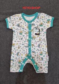 Gambar Setelan Baju Bayi / Jumper Bis Tengah Usia 0-9 Bulan - Biru Muda, 0-3 Bulan dari YeYoShop undefined 3 Tokopedia
