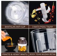 Gambar Blender Dapur Blender Serbaguna Choper Bumbu Blender Kecil Pisau dari Charlotte Official Shop undefined 3 Tokopedia