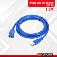 Gambar Kabel USB 3.0 Extension 1.5m Ekstension Extender dari MXKomputer_NEW undefined 1 Tokopedia