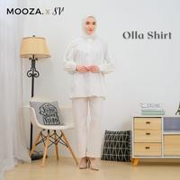 Gambar oversize shirt wanita ola - Hitam dari Rumahfashionbandungg undefined 2 Tokopedia