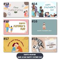 Gambar Kartu Hampers Hari Ayah Father Day | Gift Card Hari Ayah Father Day - +RUBAH DESAIN dari Bicara Hati undefined 3 Tokopedia