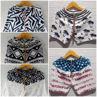 Gambar Celana Kolor Pendek Distro Motif Katun Combed Adem / Celana Pantai - 1 pcs full frin dari Nur khalisa_store16 undefined 1 Tokopedia