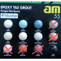 Gambar AM 55 semen pengisi nat Epoxy Tile Grout 1 kg BEST PRICE - Black dari TokoDistribusiKimiaKonstruksi undefined 3 Tokopedia
