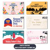 Gambar Kartu Hampers Hari Ayah Father Day | Gift Card Hari Ayah Father Day - +RUBAH DESAIN dari Bicara Hati undefined 2 Tokopedia