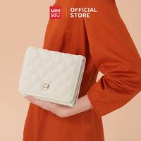 Gambar MINISO Dompet Wanita Dompet Trifold Wanita Pendek Women Wallet Berbent - Hitam dari minisoshopid undefined 2 Tokopedia