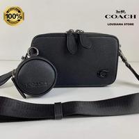 Gambar Coäch  Charter Slim Crossbody Full Black dari Lousiana Official Store undefined 1 Tokopedia