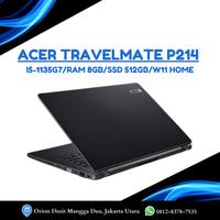 Gambar ACER Travelmate TMP214 (i5-1135G7/RAM 8Gb/SSD 512Gb/14”/W11 Home) dari Makro Komputer undefined 3 Tokopedia